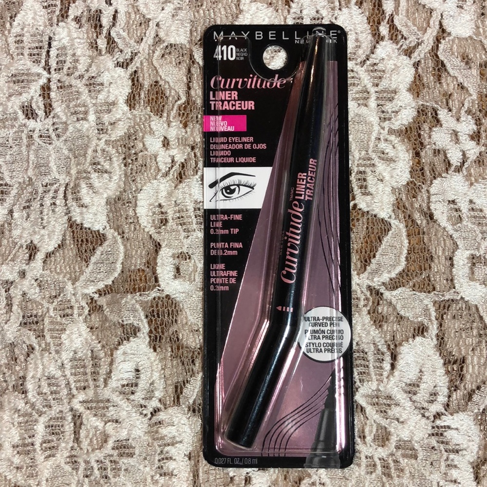 <6 for $30>Maybelline Curvitude liner Black